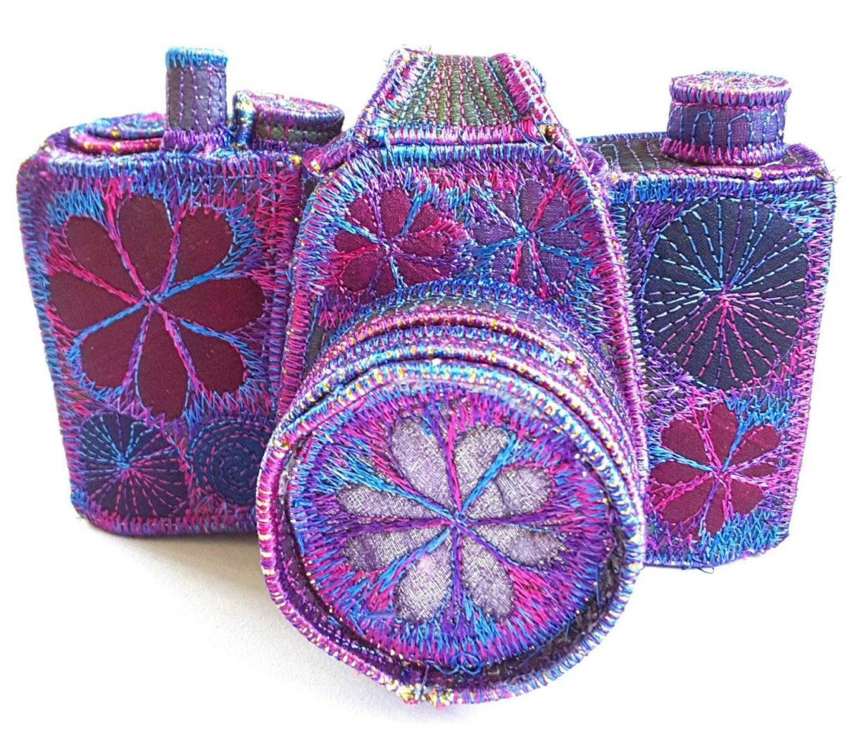 Gorgeously Patterned Textile Sculptures Of Household Objects By Sue Trevor 12