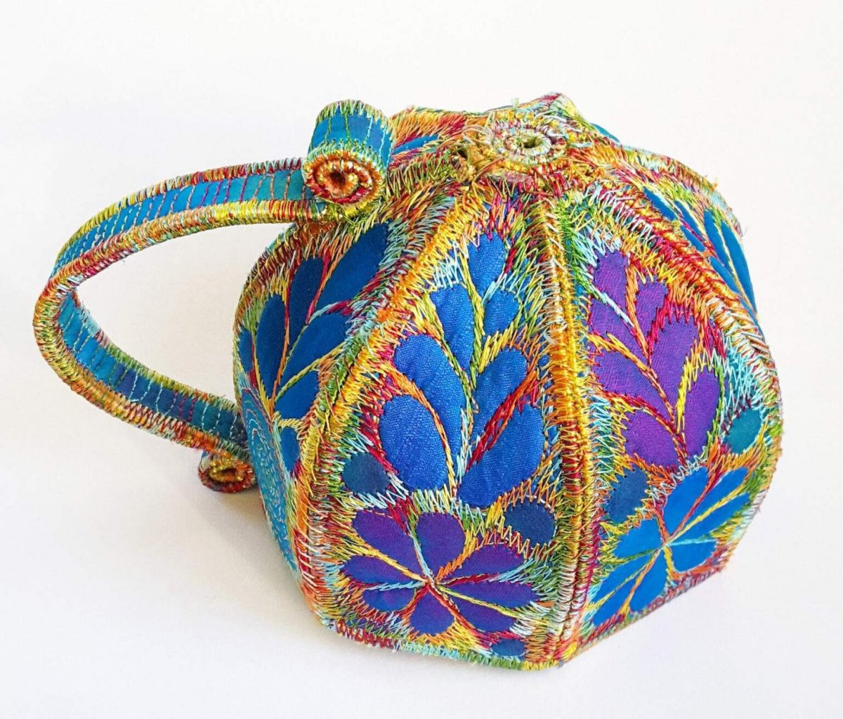 Gorgeously Patterned Textile Sculptures Of Household Objects By Sue Trevor 6