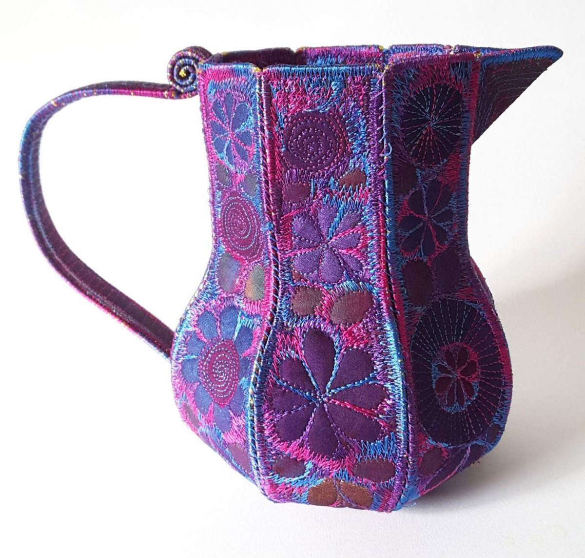 Gorgeously Patterned Textile Sculptures Of Household Objects By Sue Trevor 7