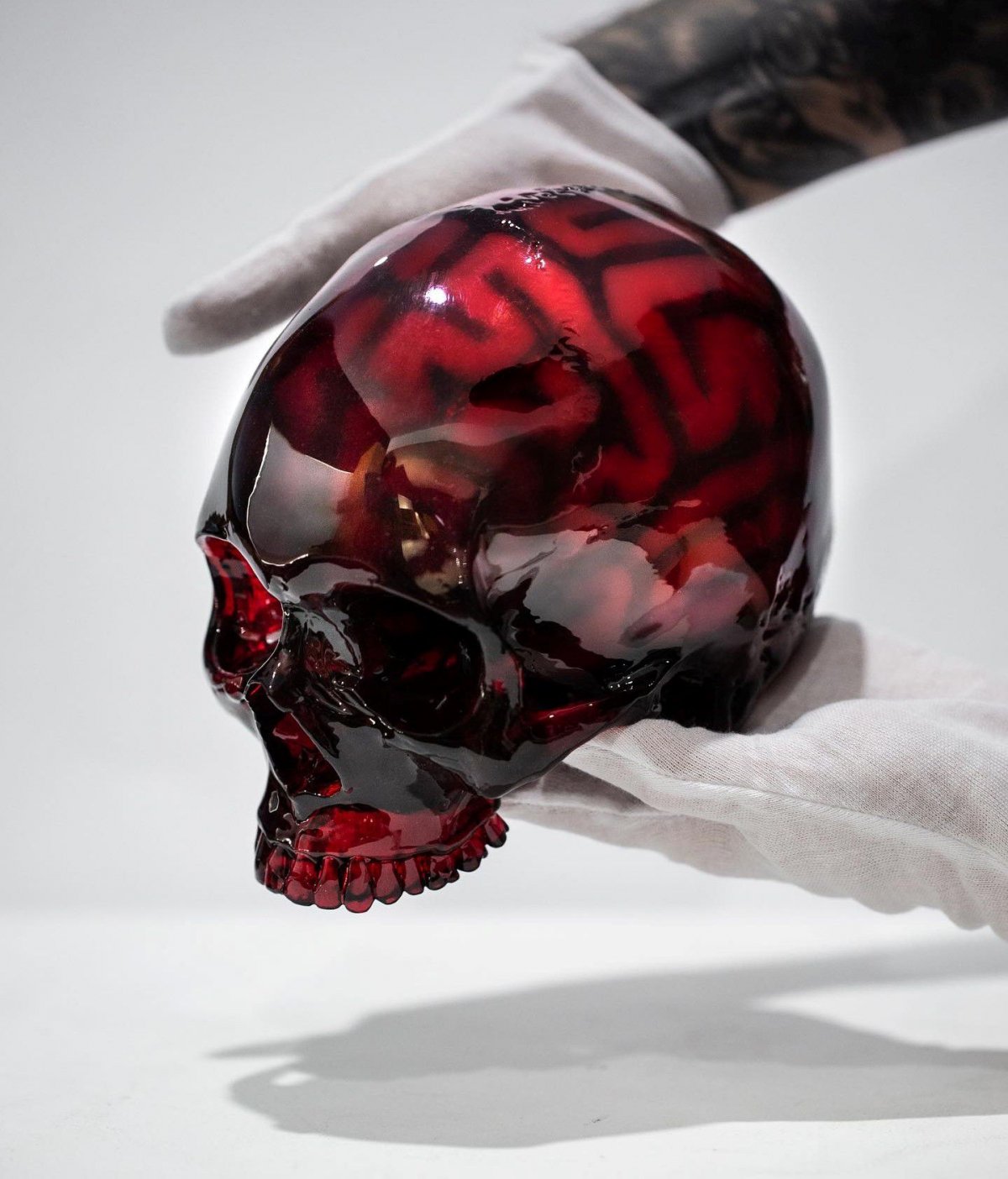 Incredible Human Skull Sculptures By Jack Of The Dust 16