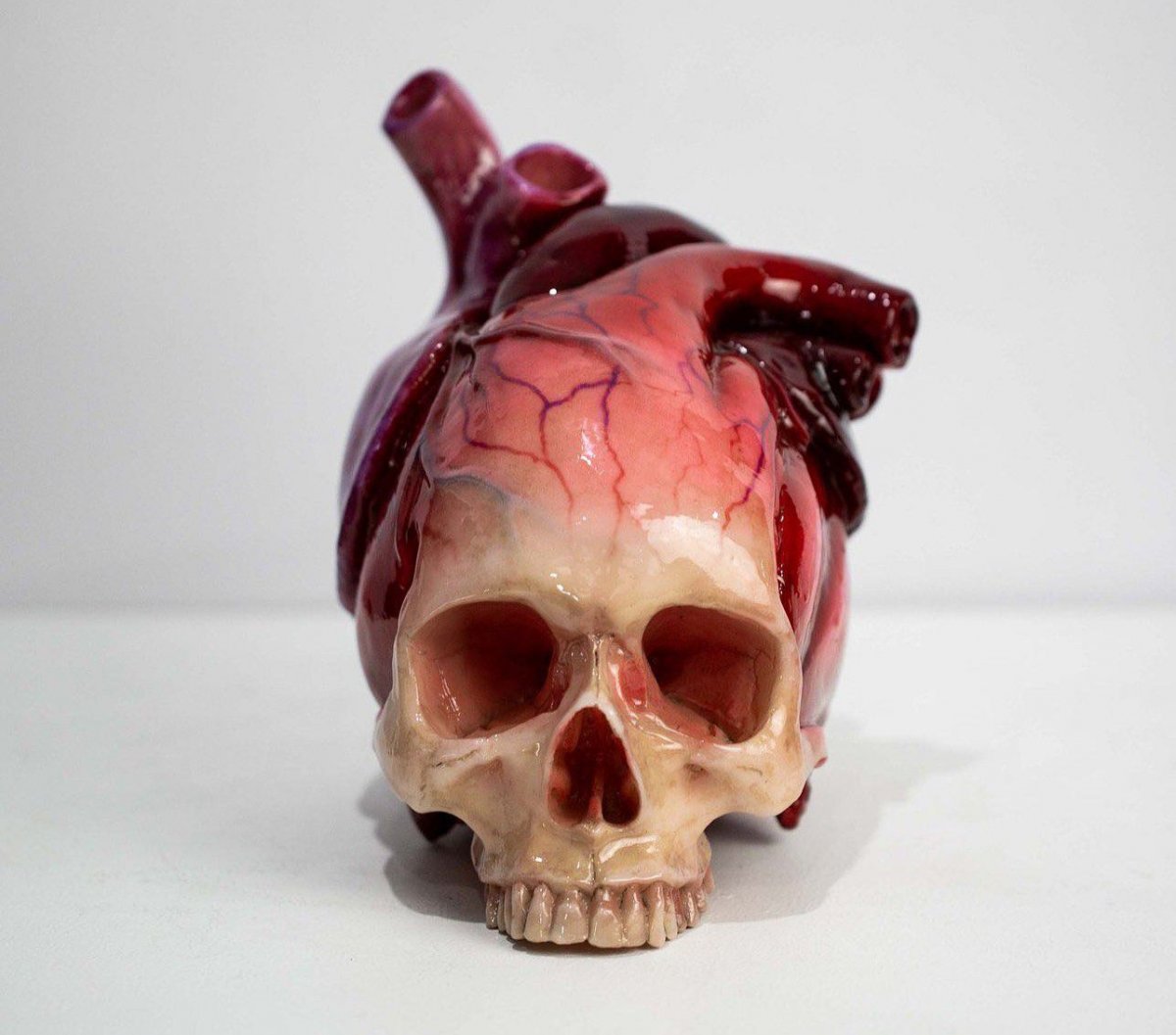 Incredible Human Skull Sculptures By Jack Of The Dust 5