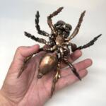 Stunning realistic insect metal sculptures by Dr. Allan Drummond