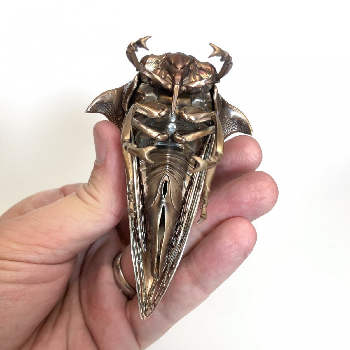 Stunning Insect Metal Sculptures By Dr Allan Drummond 7