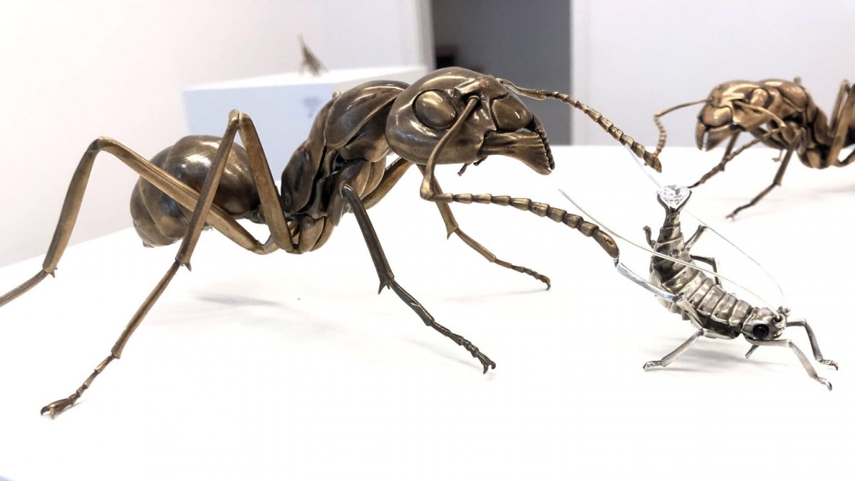 Stunning Insect Metal Sculptures By Dr Allan Drummond 9