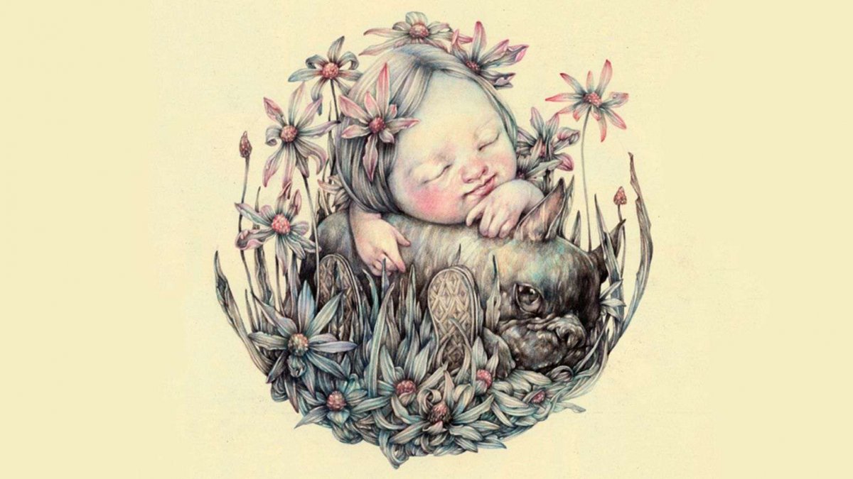 Surrealistic And Allegorical Fauna And Flora Colored Pencil Drawings By Marco Mazzoni 2