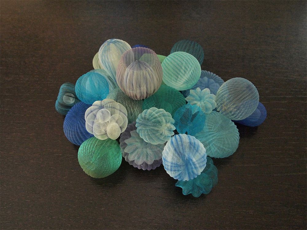 Absolutely Stunning Translucent Textile Sculptures In The Shape Of Organisms And Common Objects By Mariko Kusumoto 13