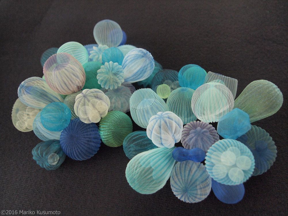 Absolutely Stunning Translucent Textile Sculptures In The Shape Of Organisms And Common Objects By Mariko Kusumoto 22