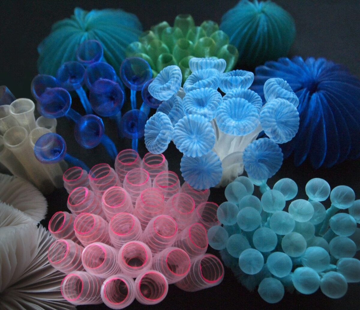 Absolutely Stunning Translucent Textile Sculptures In The Shape Of Organisms And Common Objects By Mariko Kusumoto 3