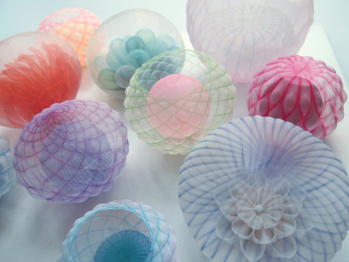 Absolutely Stunning Translucent Textile Sculptures In The Shape Of Organisms And Common Objects By Mariko Kusumoto 8