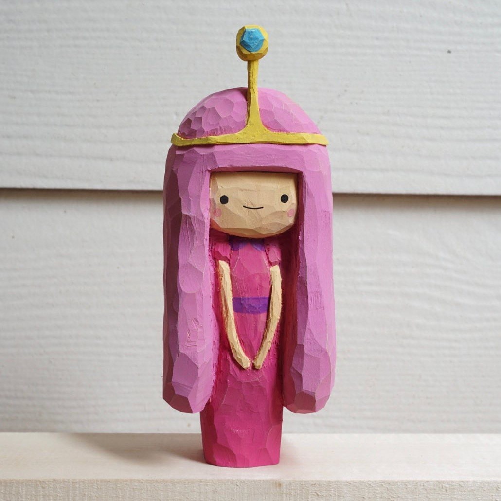 Adorable Cartoon Characters Made From Wood By Parn Aniwat 6