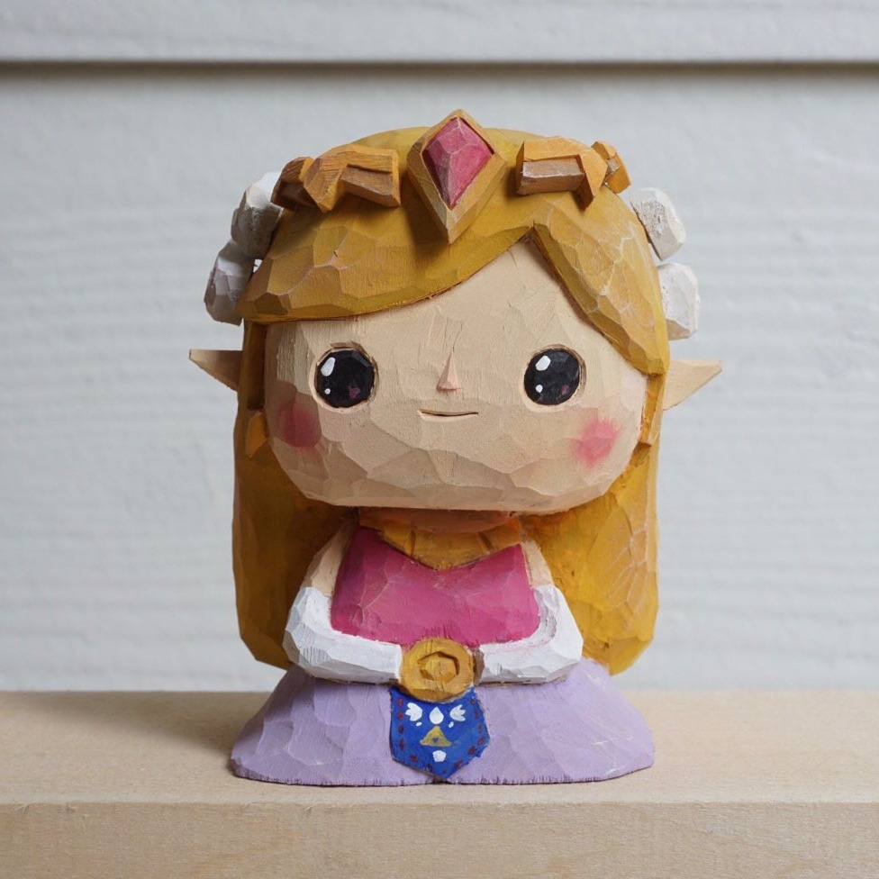 Adorable Cartoon Characters Made From Wood By Parn Aniwat 7