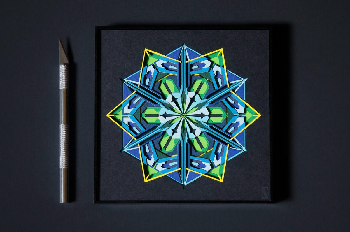 Crystal Bloom Stunning Paper Cuttings By Zubin Jhaveri Aurora