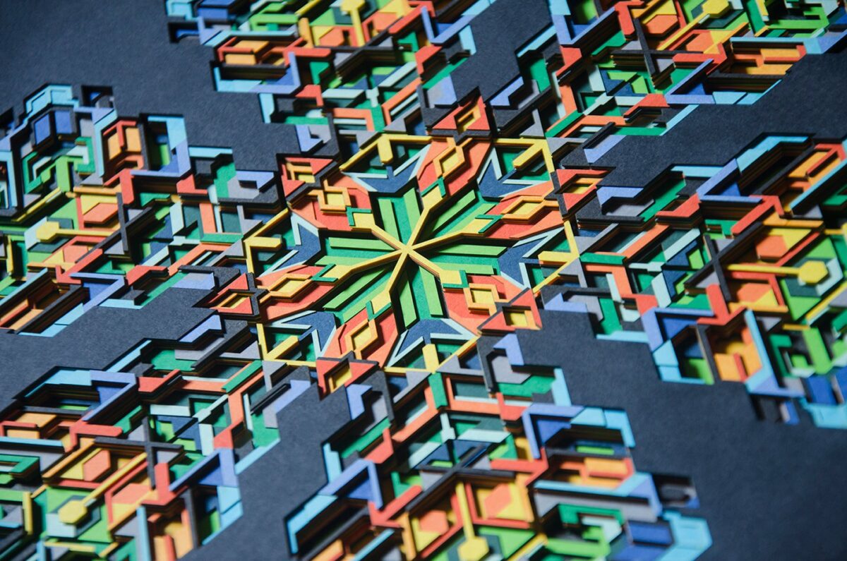 Crystal Bloom Stunning Paper Cuttings By Zubin Jhaveri Fusion Closeup