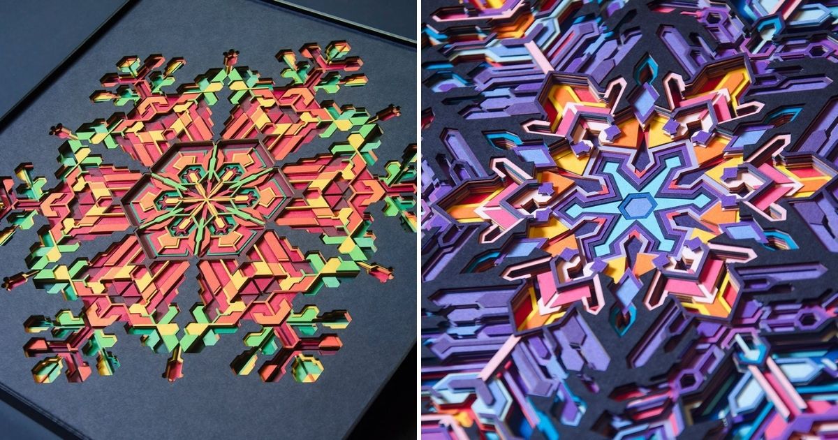 “crystal Bloom” Stunning Paper Cuttings By Zubin Jhaveri Sharecover