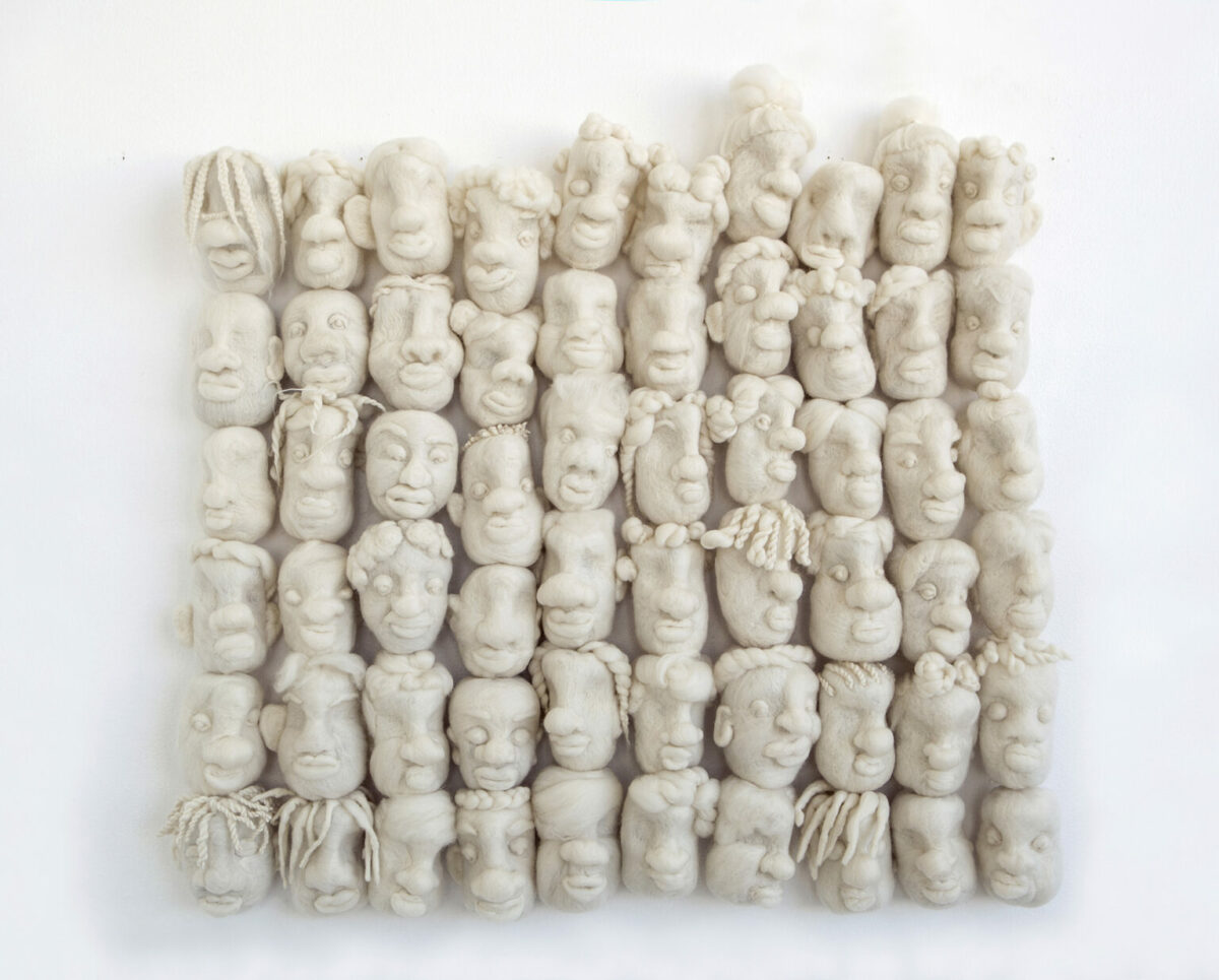 Memories Of Blackness Wonderful Figurative Wool Sculptures By Nastassja Swift 2