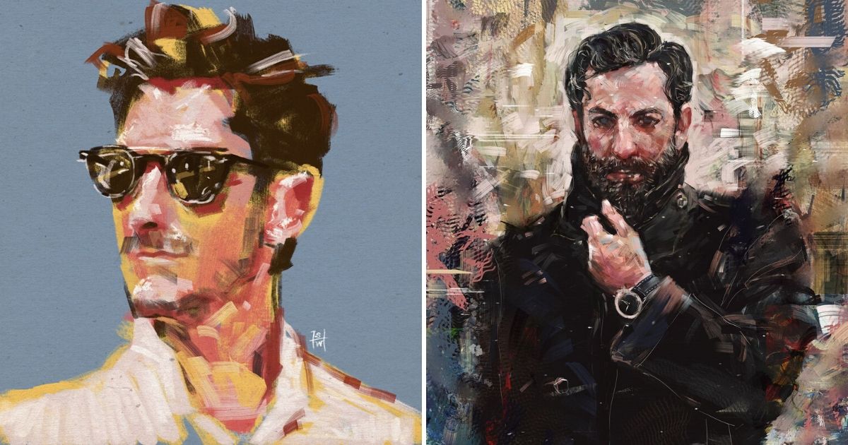 Neo Impressionist Men's Fashion Illustrations By Seungwon Hong Sharecover