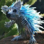 Old CDs turned into fabulous animal sculptures by Sean E Avery