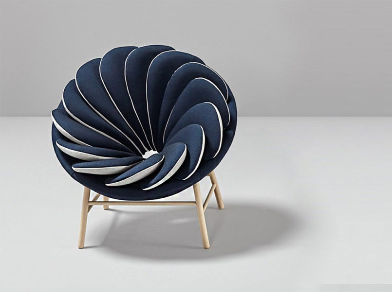 Quetzal A Beautiful Chair Inspired By Feathers Designed By Marc Venot 5