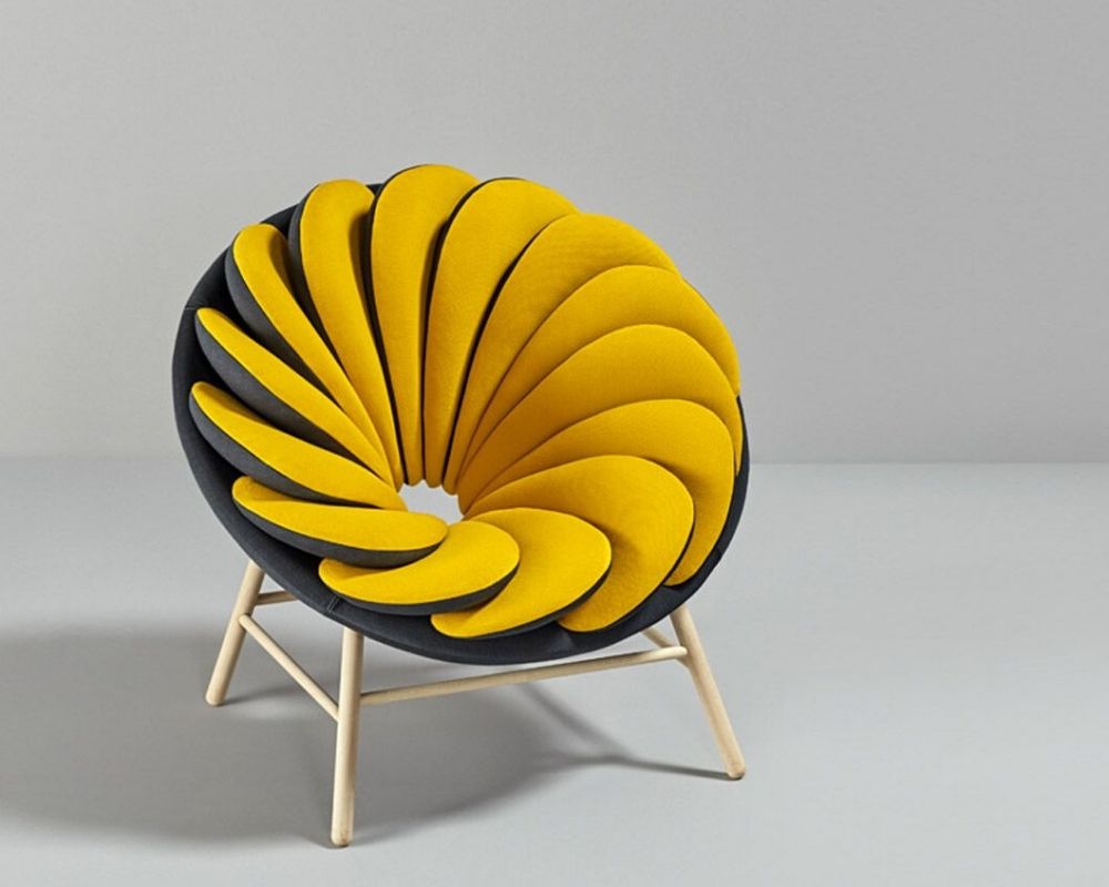 Quetzal A Beautiful Chair Inspired By Feathers Designed By Marc Venot