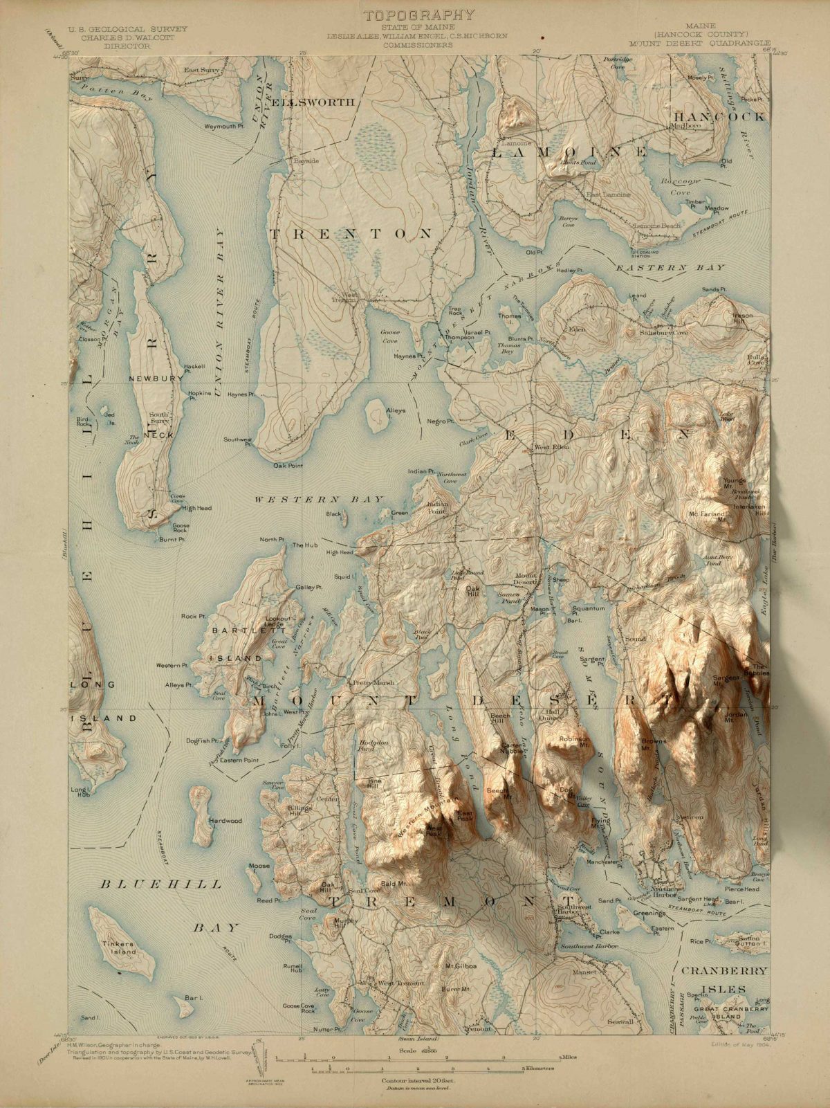 Scott Reinhards 3d Topographic Maps 04
