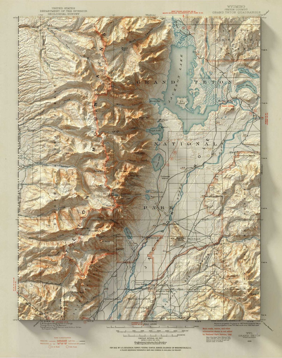 Scott Reinhards 3d Topographic Maps 08