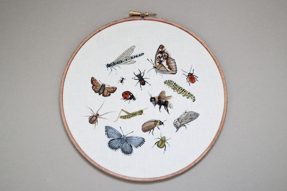 The Magical Embroidery Hoop Art Of Emillie Ferris 11