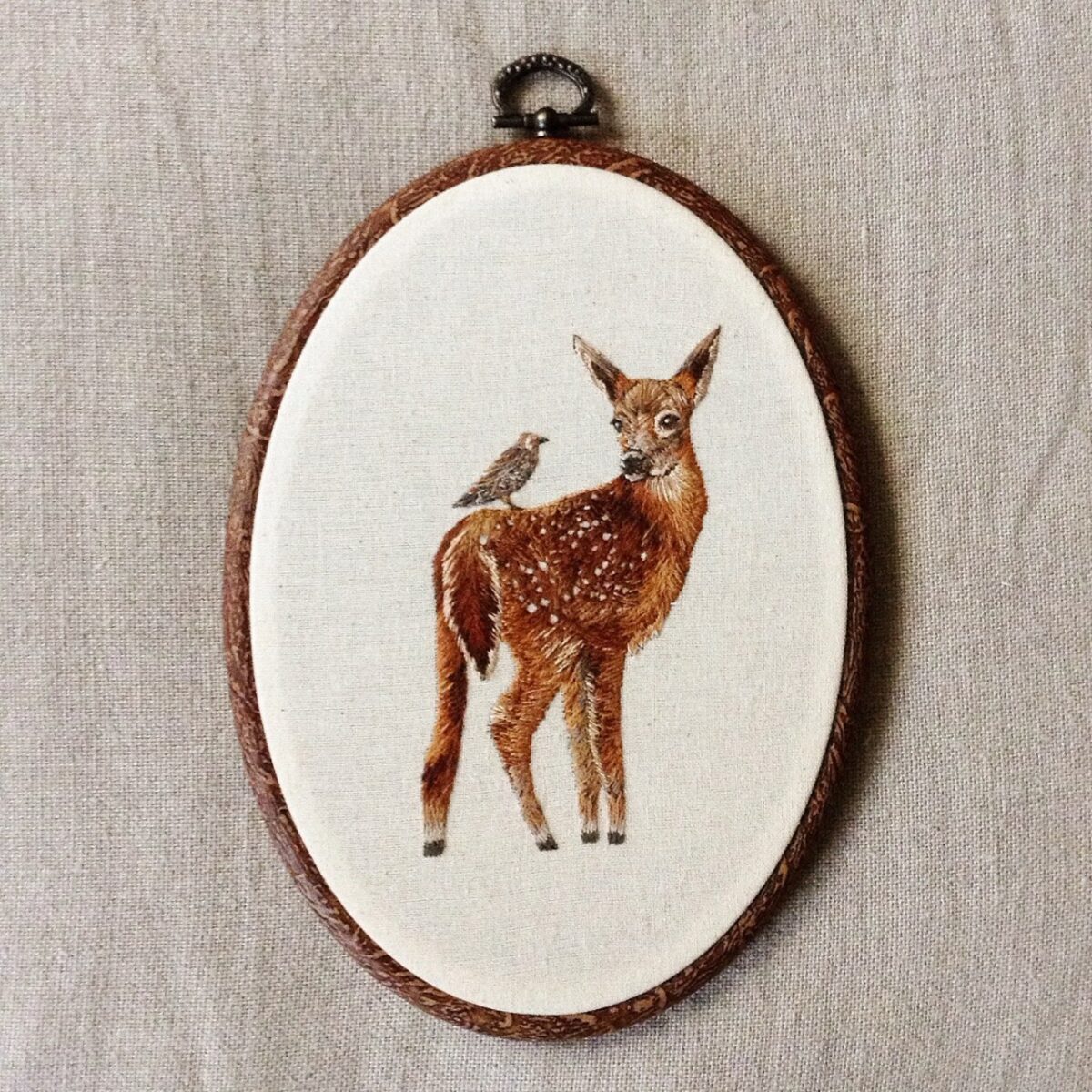The Magical Embroidery Hoop Art Of Emillie Ferris 14
