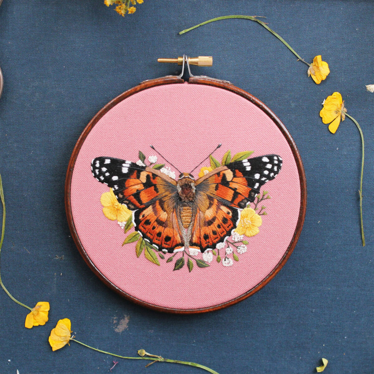The Magical Embroidery Hoop Art Of Emillie Ferris 2