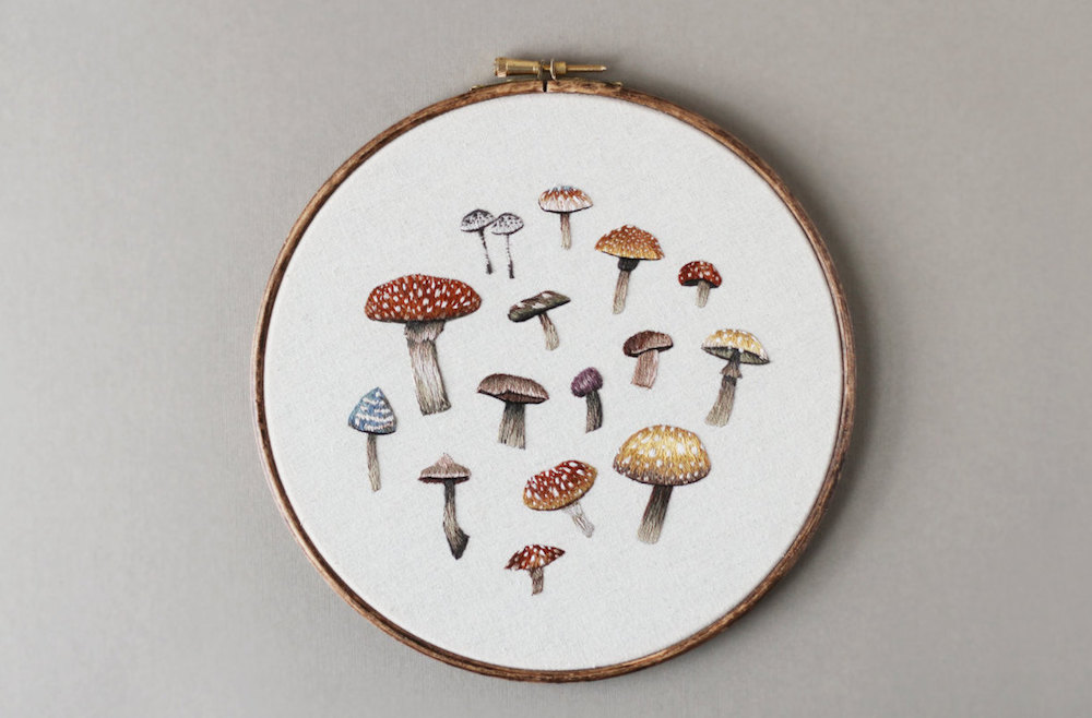 The Magical Embroidery Hoop Art Of Emillie Ferris 3