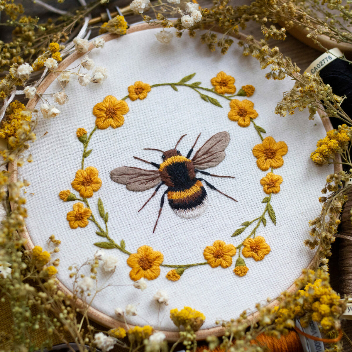 The Magical Embroidery Hoop Art Of Emillie Ferris 6