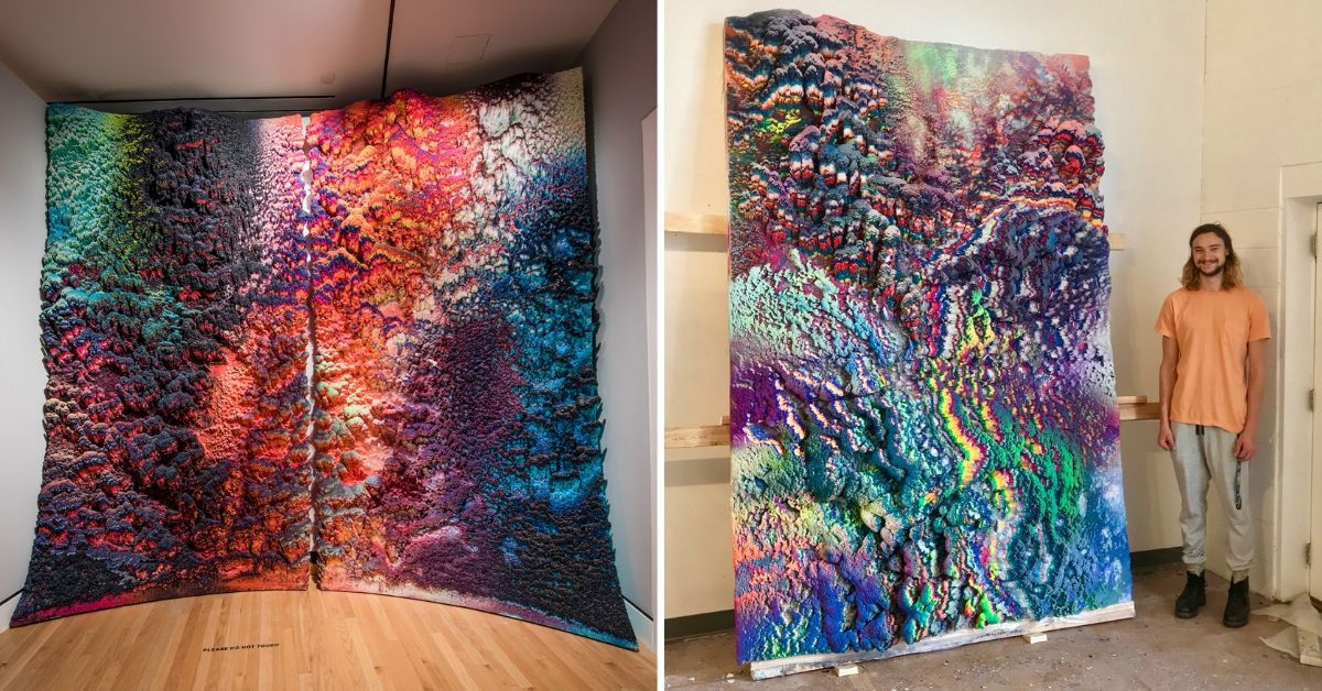 Vibrant Multicolored Artworks By Dylan Gebbia Richards Sharecover