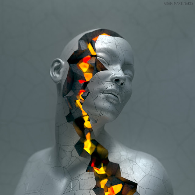 Amazing Surrealist Digital Sculptures By Adam Martinakis 18