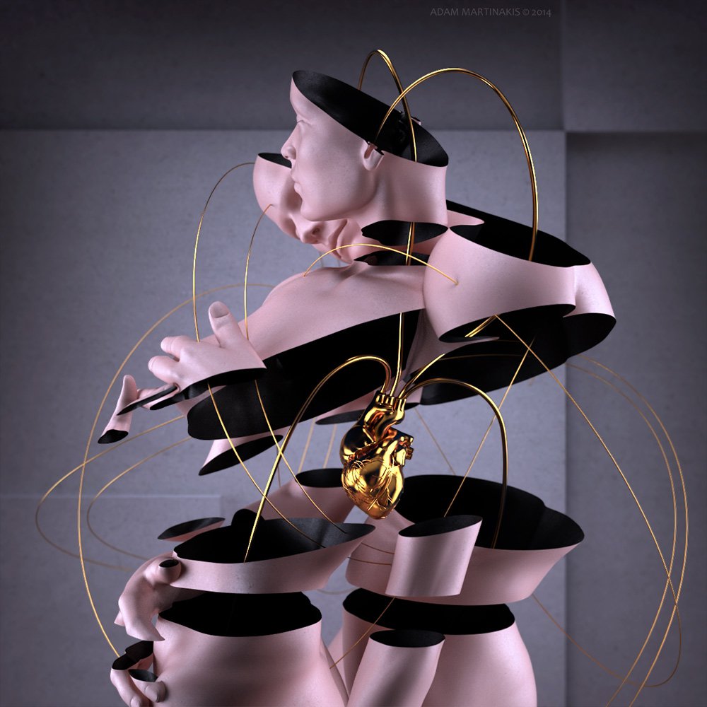 Amazing Surrealist Digital Sculptures By Adam Martinakis 24