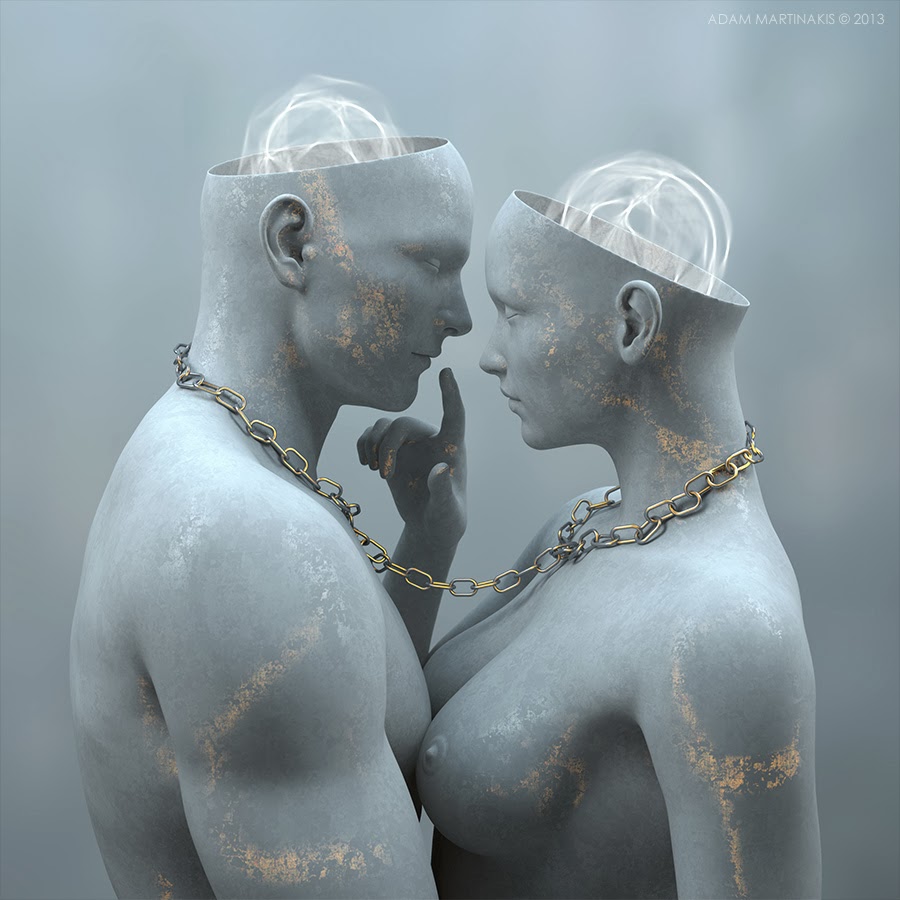 Amazing Surrealist Digital Sculptures By Adam Martinakis 26