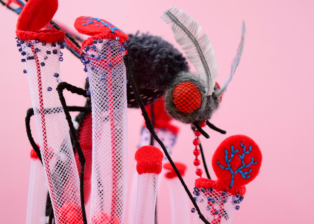 Beautiful And Bizarre Insect Plush Sculptures By Hine Mizushima 6