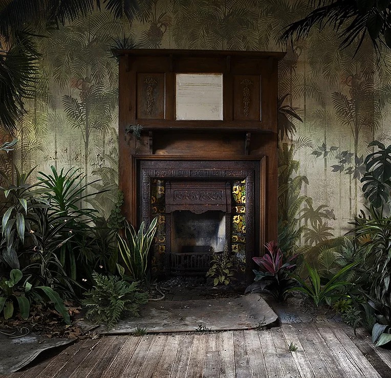 Fascinating Photomontages That Fuse Abandoned Places With Countryside Landscapes By Suzanne Moxhay 8