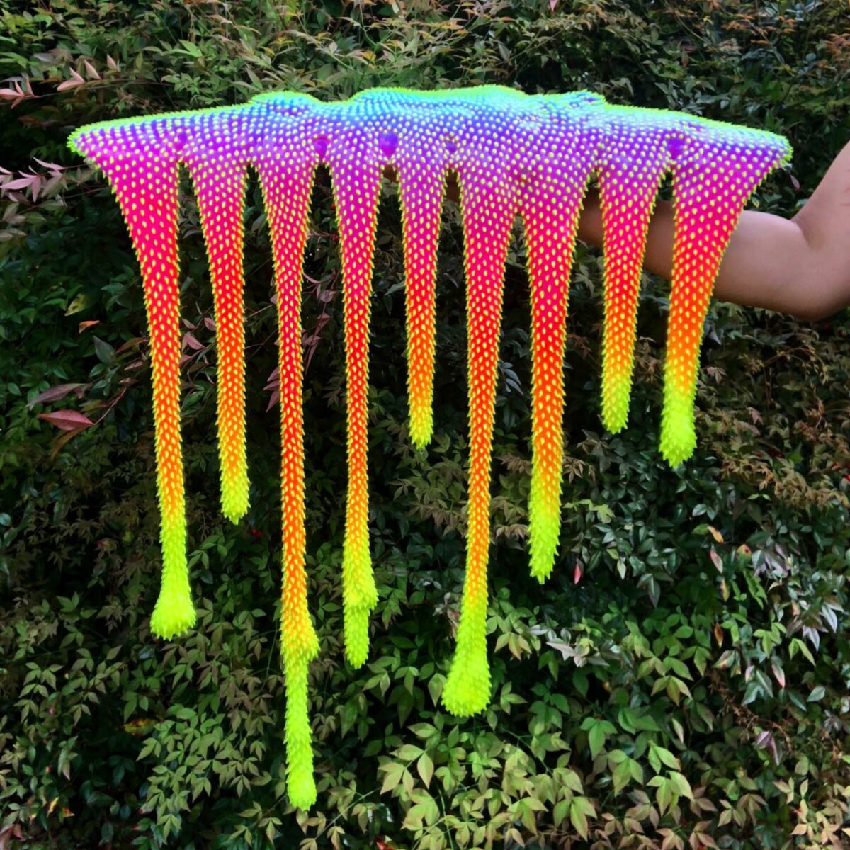 Incredible Drip Blob And Squish Multi Colored Sculptures By Dan Lam 11