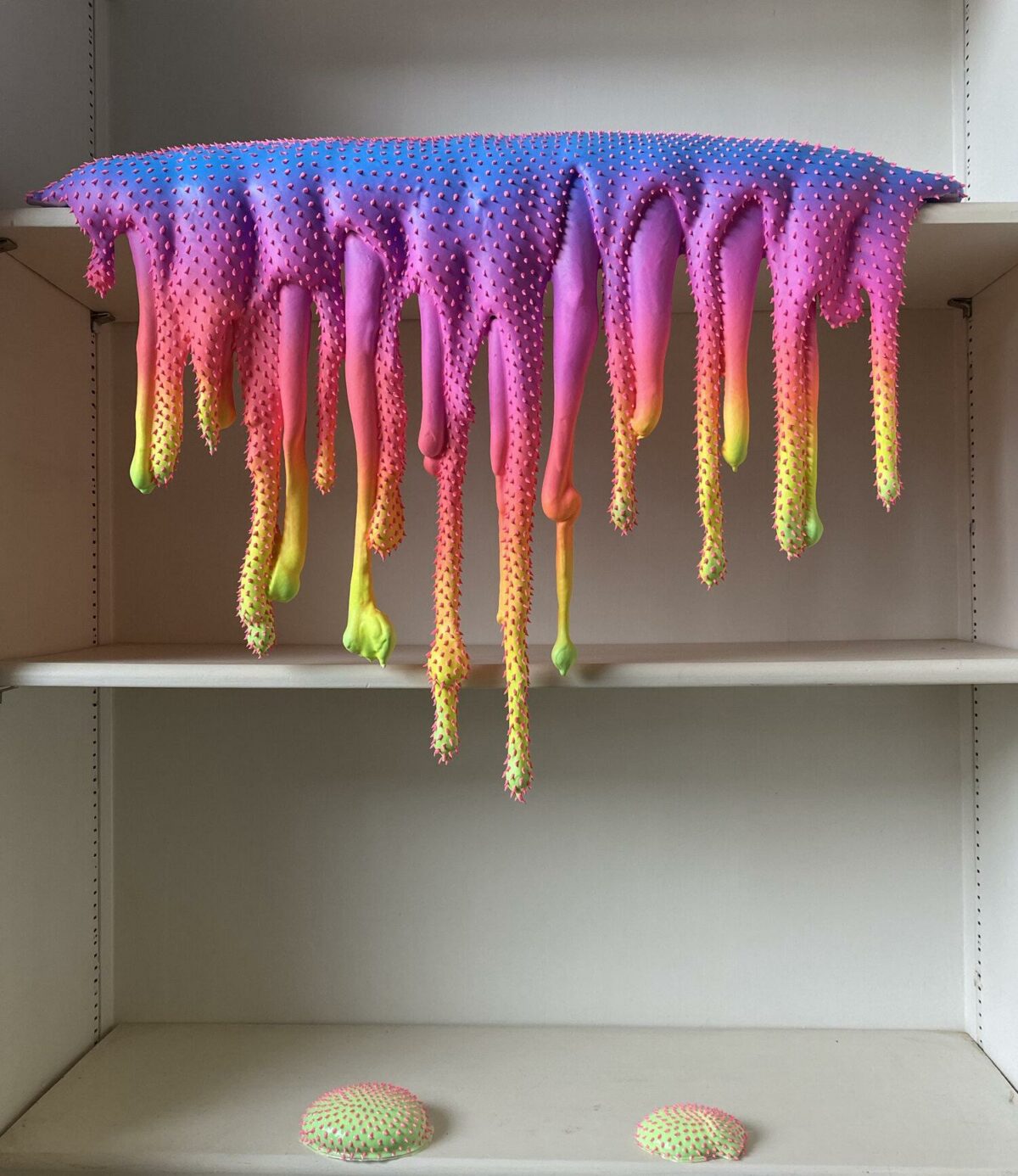 Incredible Drip Blob And Squish Multi Colored Sculptures By Dan Lam 17