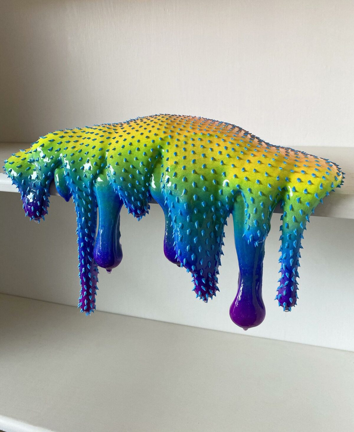 Incredible Drip Blob And Squish Multi Colored Sculptures By Dan Lam 18