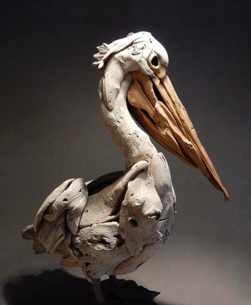 Outstanding Figurative Driftwood Sculptures By Tony Fredriksson 1
