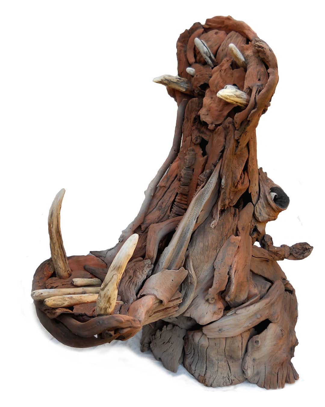 Outstanding Figurative Driftwood Sculptures By Tony Fredriksson 16