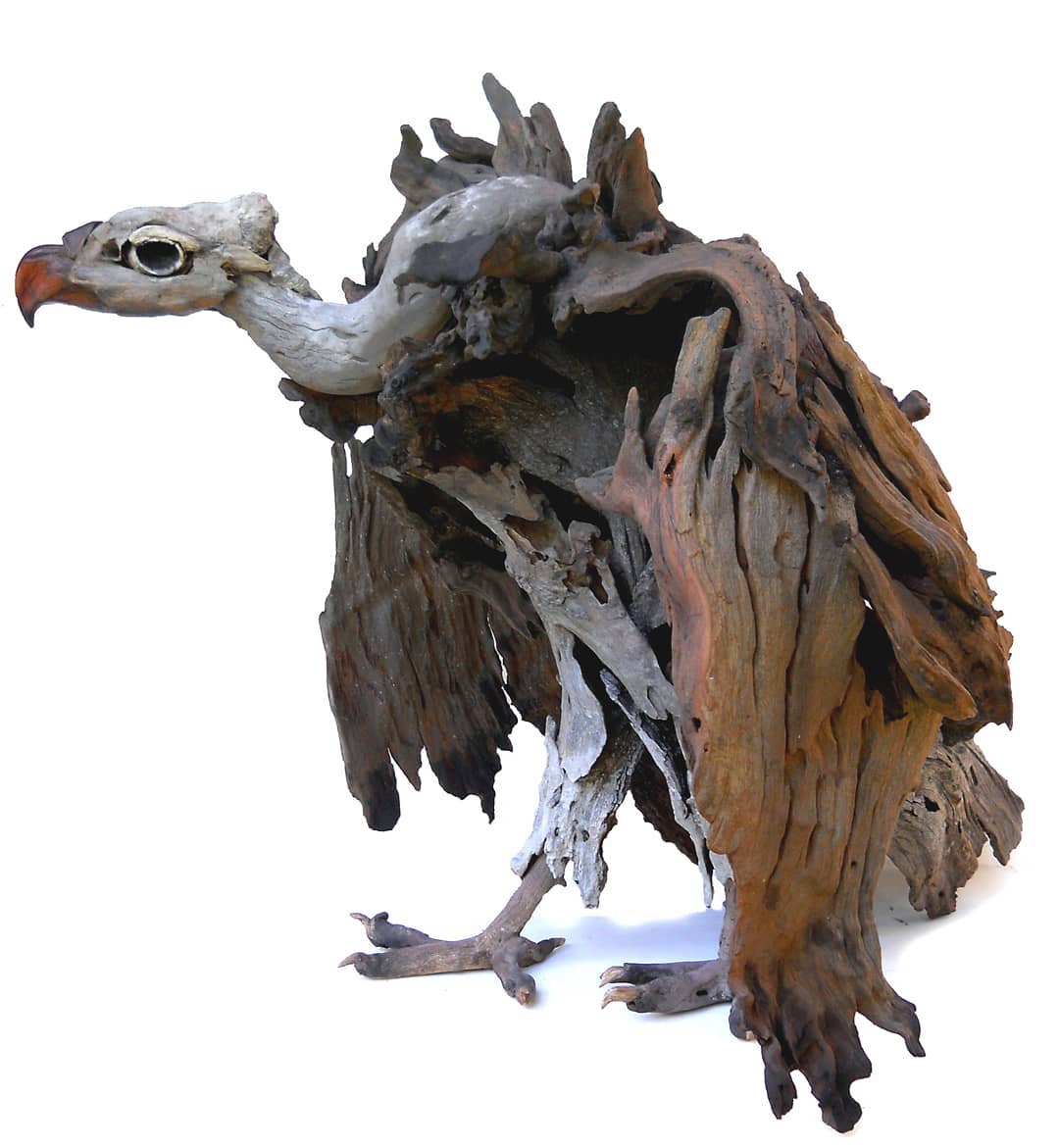 Outstanding Figurative Driftwood Sculptures By Tony Fredriksson 5