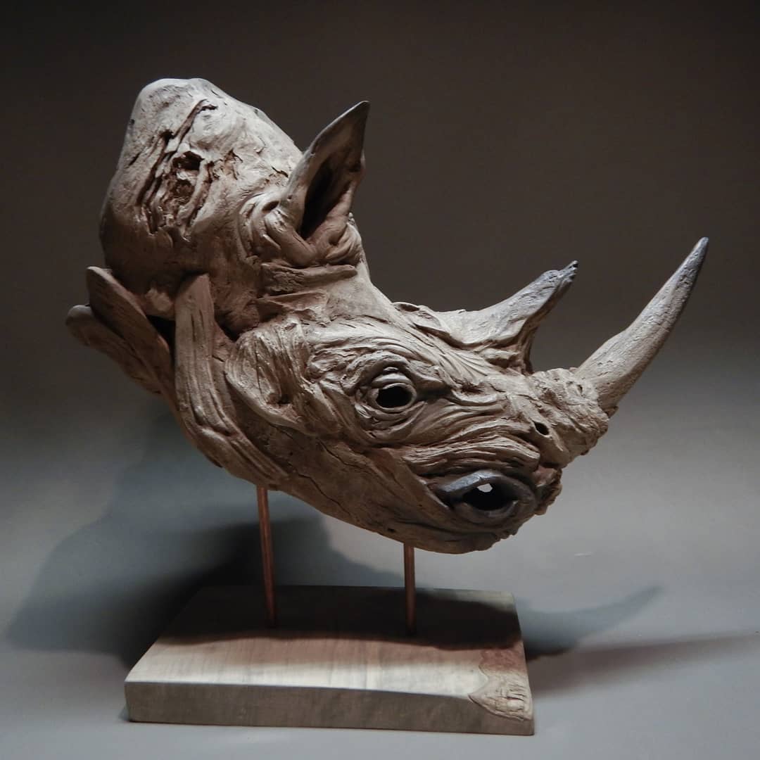 Outstanding Figurative Driftwood Sculptures By Tony Fredriksson 7