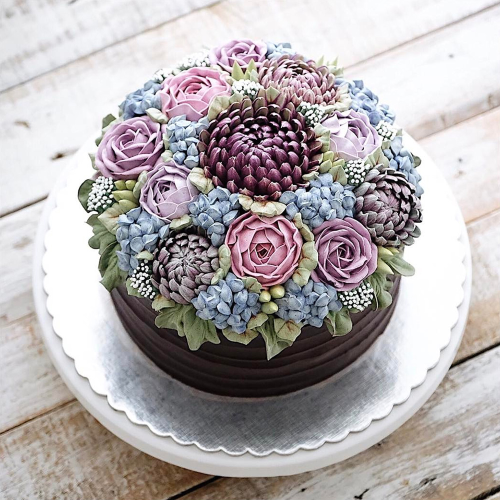 Superb Succulent Based Cakes By Iven Kawi 4