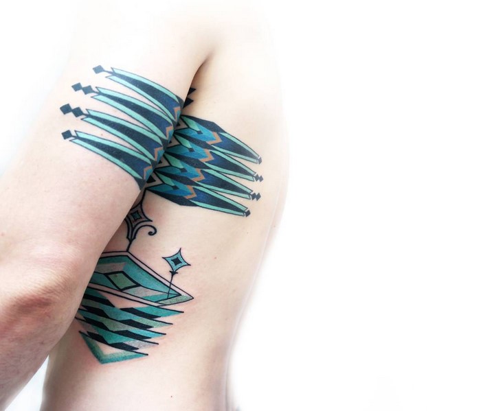 The Astonishing Tattoos Inspired By Amazon Tribes Of Brian Gomes 19