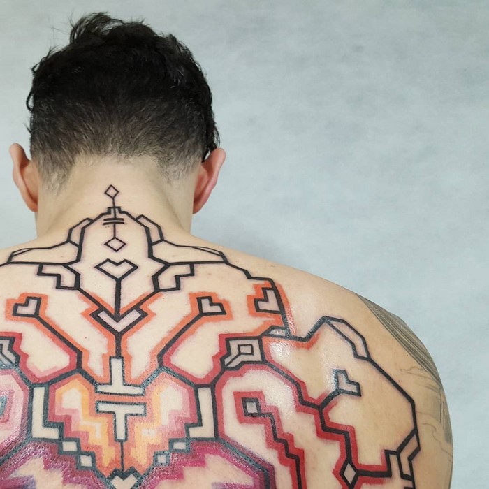 The Astonishing Tattoos Inspired By Amazon Tribes Of Brian Gomes 27
