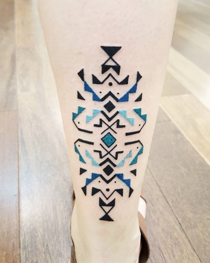The Astonishing Tattoos Inspired By Amazon Tribes Of Brian Gomes 5