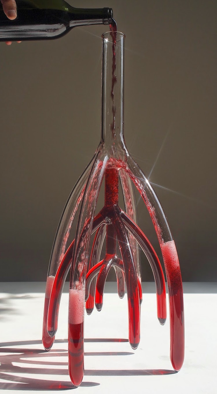 The Incredible Wine Bottles Inspired By Blood Vessels And Roots Of Etienne Meneau 17