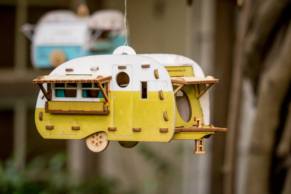 Amusing Vintage Camper Birdhouses By Marcus Williams And Sj Stone 1