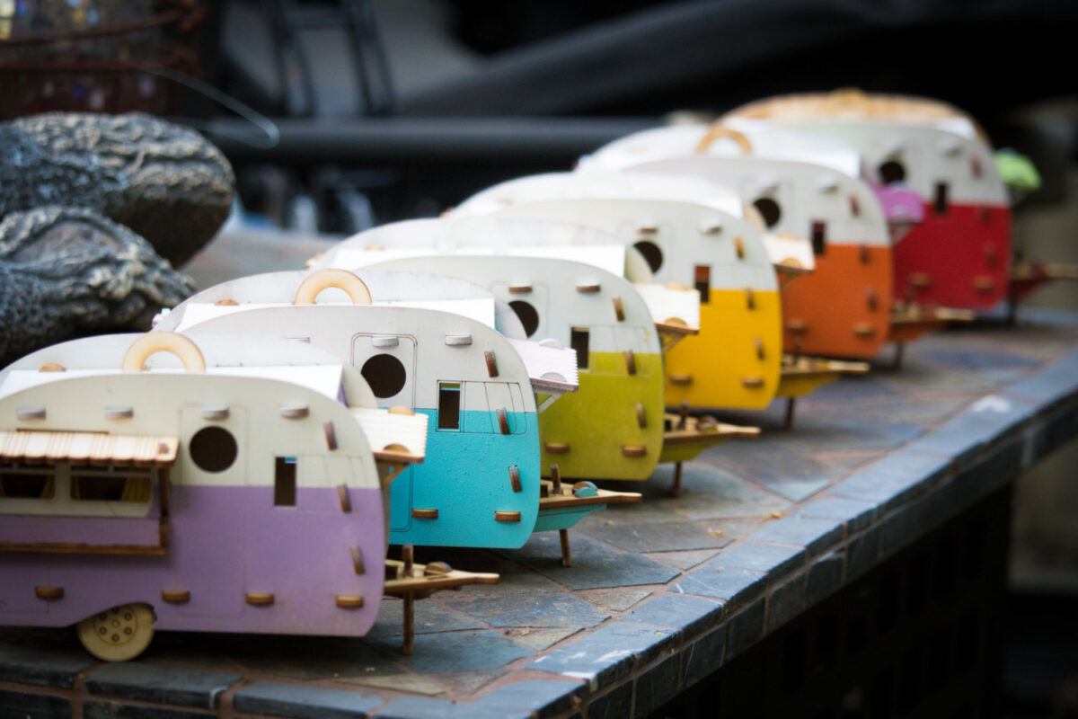 Amusing Vintage Camper Birdhouses By Marcus Williams And Sj Stone 3